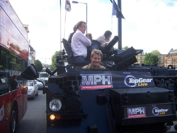 Tank Limo with Top Gear Live