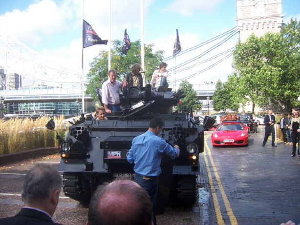 Tank Limo with Top Gear Live